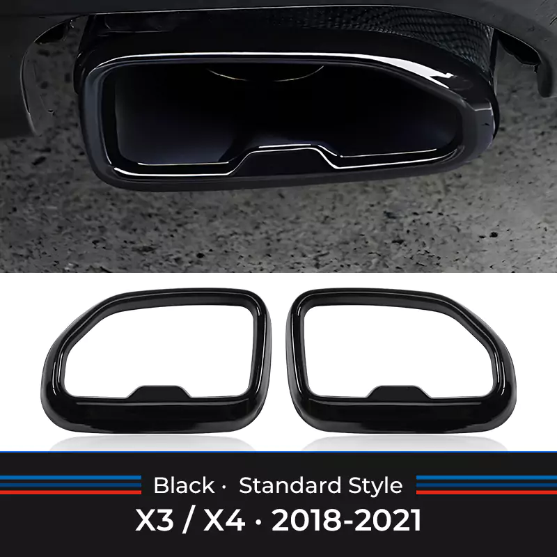 Asign BMW Gloss Black Rear Pipe Protective Cover