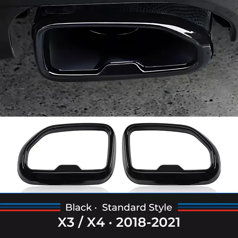 Asign BMW Gloss Black Rear Pipe Protective Cover