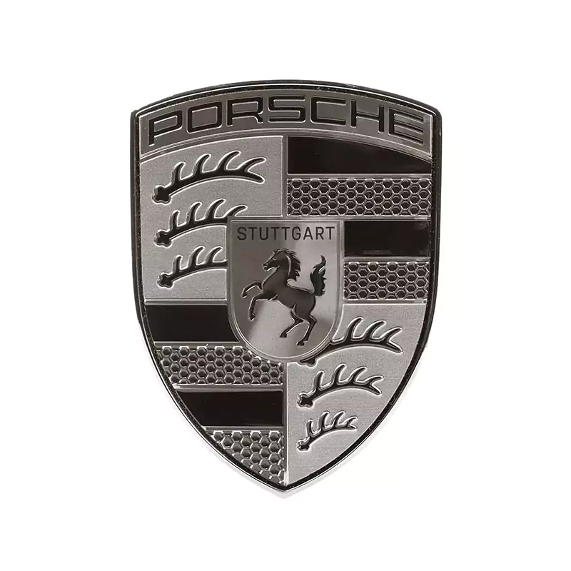 Asign Front Hood Crest Emblem for Porsche-Multiple Finishes