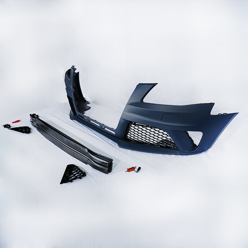 2008-2012 Audi RS4 Front Bumper For A4/S4 B8 Body Kits With Fog Light Grille Honeycomb Grille | RS4 Front Bumper