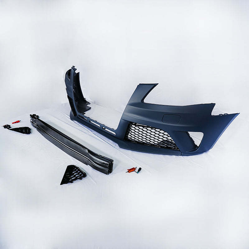 2008-2012 Audi RS4 Front Bumper For A4/S4 B8 Body Kits With Fog Light Grille Honeycomb Grille | RS4 Front Bumper