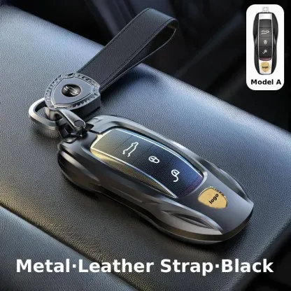 Asign Metal Key Fob Cover for Porsche Keys