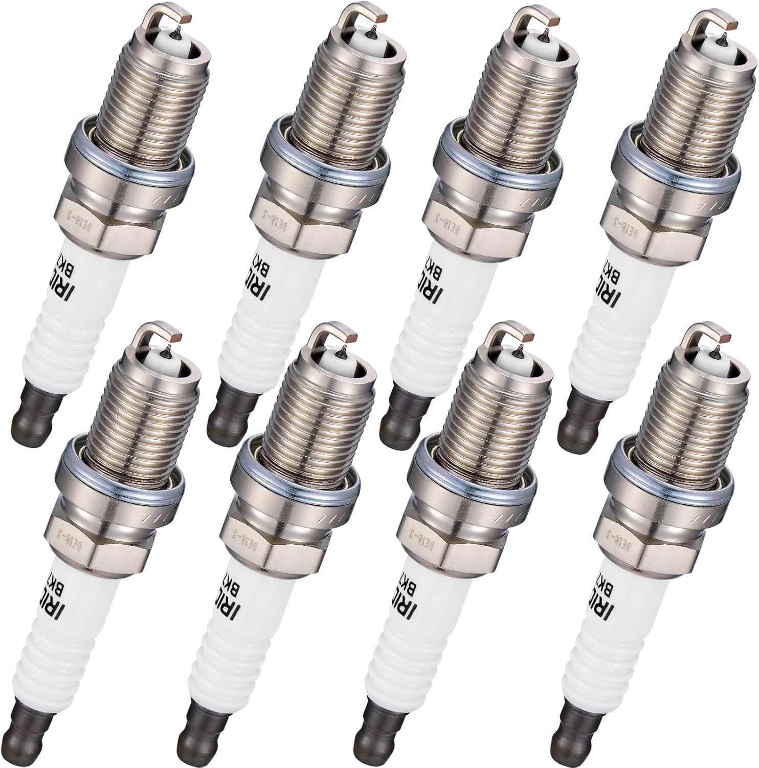 Asign 8PCS Iridium Spark Plugs 2667 for Audi A3, A4, A5, A6, Q3, Q5, R8, RS5, RS6, S4, S6, TT, TTS Quattro