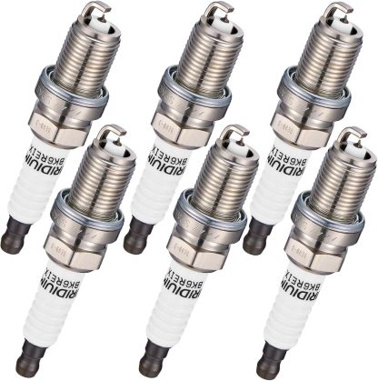 Asign 6PCS Iridium Spark Plugs 6418 Compatible with BMW 320i, 325Ci, 330xi, 528i, 530i, M3, X3, X5, Z3, Z4, Replaces# BKR6EIX, 6418