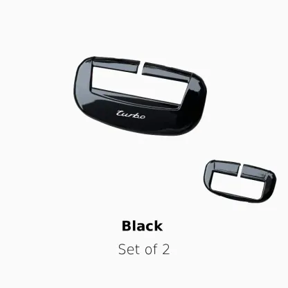 Asign Premium Seat Belt Buckle Cover For Porsche Panamera/Macan/Taycan/911/718/Cayenne