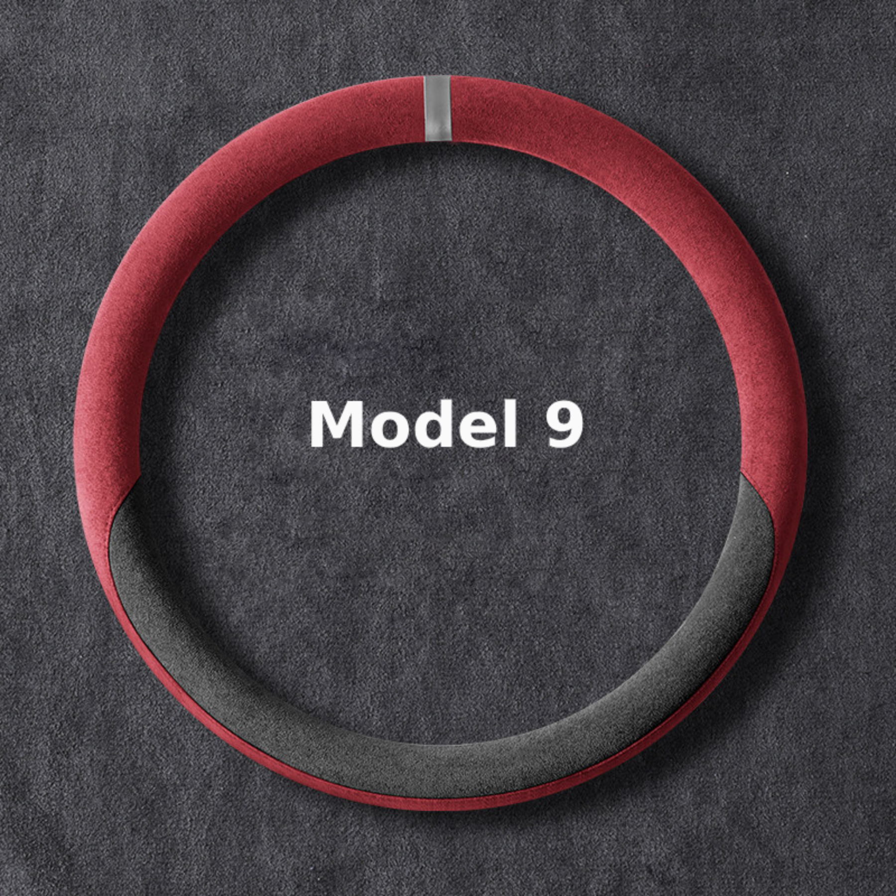 Asign Ultra-Thin Alcantara Steering Wheel Cover – Universal Fit for All Vehicles, Non-Slip, Sweat-Absorbing, All-Season Comfort