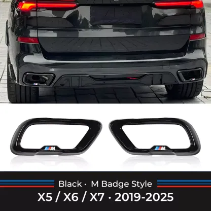 Asign BMW Gloss Black Rear Pipe Protective Cover