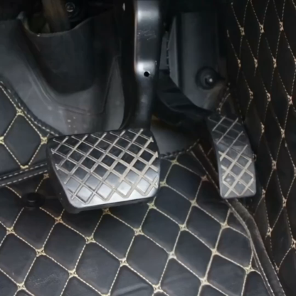 Asign Non-Slip Pedal Cover Set for Audi A3 A4 A6 Q3 Q5 – Gas, Brake & Footrest Upgrade