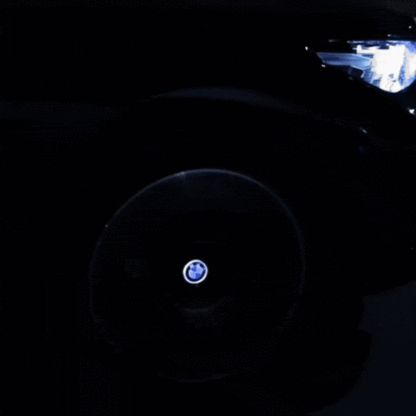 Asign Floating Auto Light Wheel Caps Compatible with BMW Vehicles