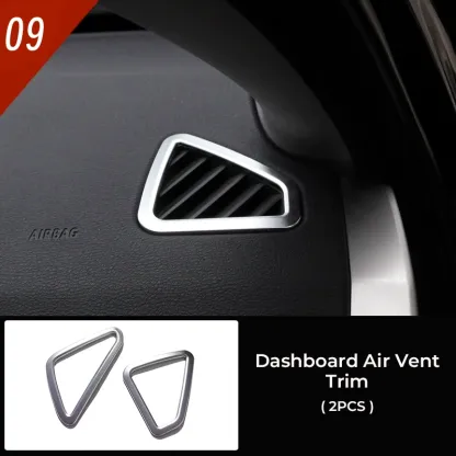 Asign Dashboard Trim for BMW X5 (2014-2018) – Interior Center Console Decorative Cover