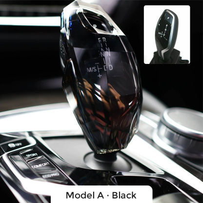 Asign BMW Shift Knob Cover Crystal or Carbon Fiber