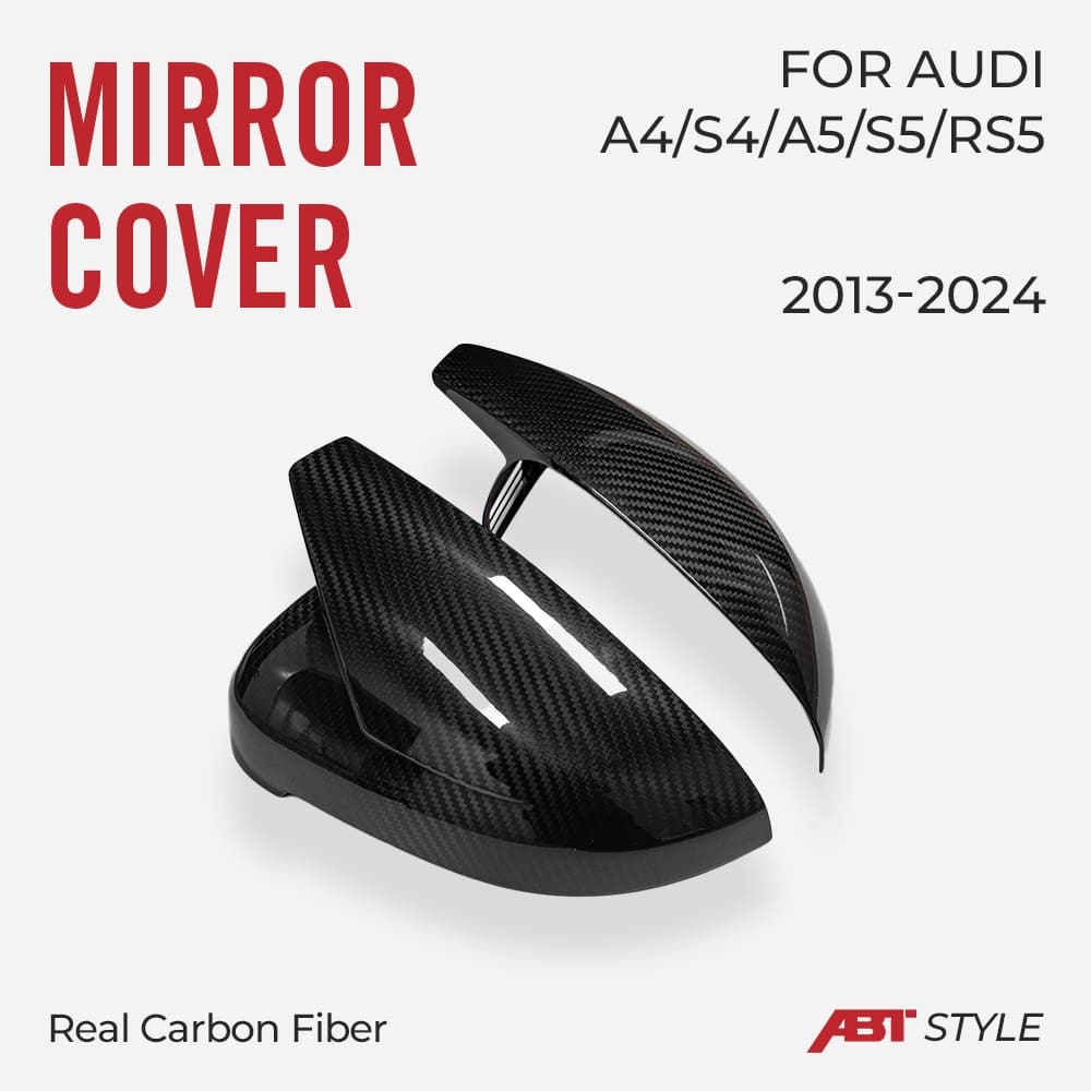 Asign Carbon Fiber Rearview Mirror Cover For B8.5-B9.5 2013-2024 Audi A4/S4/RS4/A5/S5/RS5