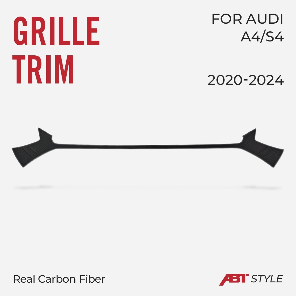 Asign Real Carbon Fiber Grille Trim For B9.5 2020-2024 Audi A4/S4