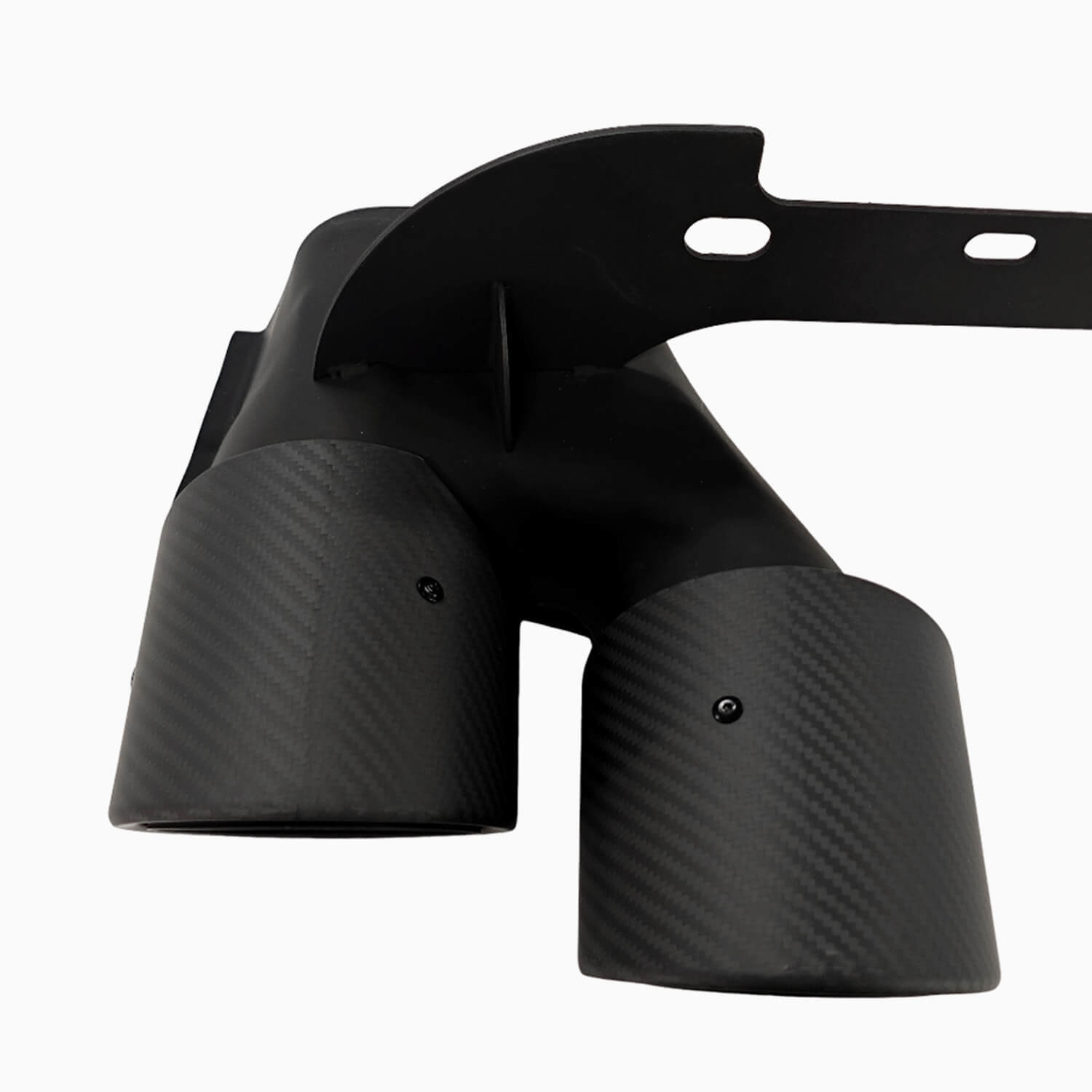 Asigncar Real Carbon Fiber Exhaust Tips For B9.5 2020-2024 Audi A4/S4