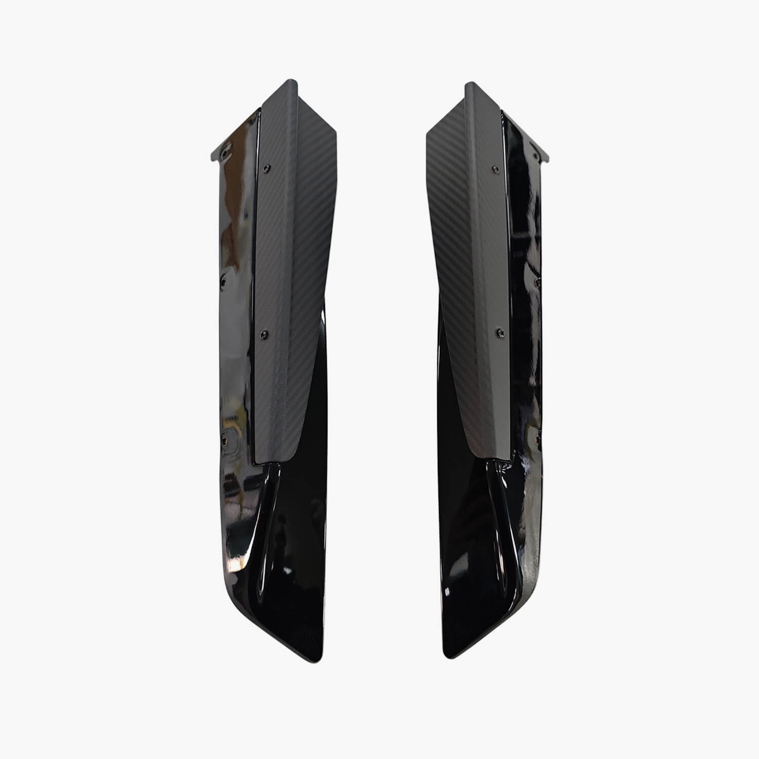 Asigncar Real Carbon Fiber rear diffuser air deflector For B9.5 2020-2024 Audi A4/S4