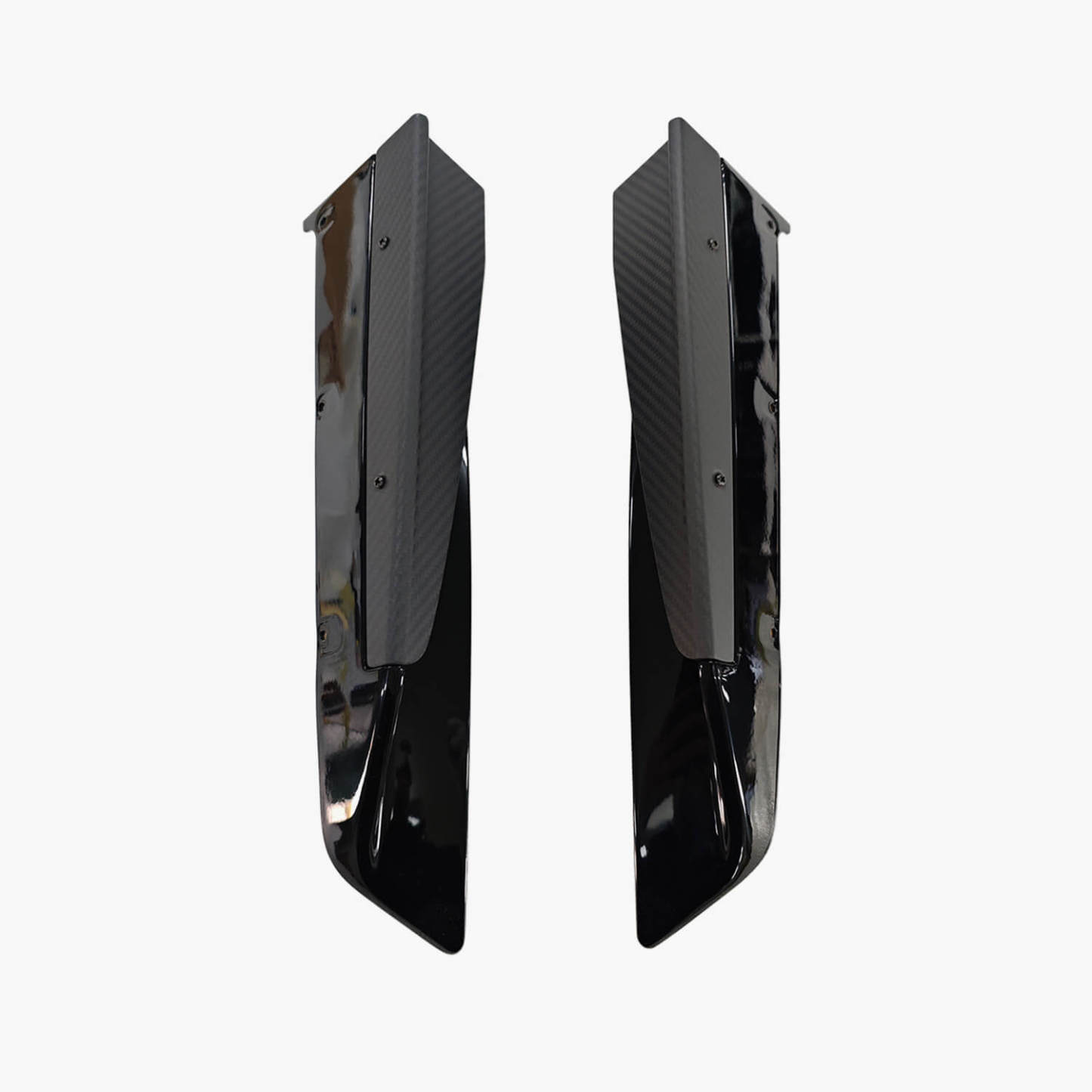 Asigncar Real Carbon Fiber rear diffuser air deflector For B9.5 2020-2024 Audi A4/S4