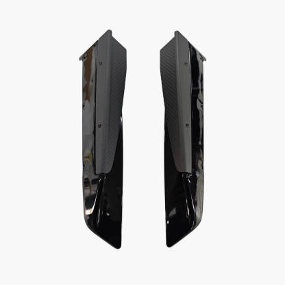 Asigncar Real Carbon Fiber rear diffuser air deflector For B9.5 2020-2024 Audi A4/S4