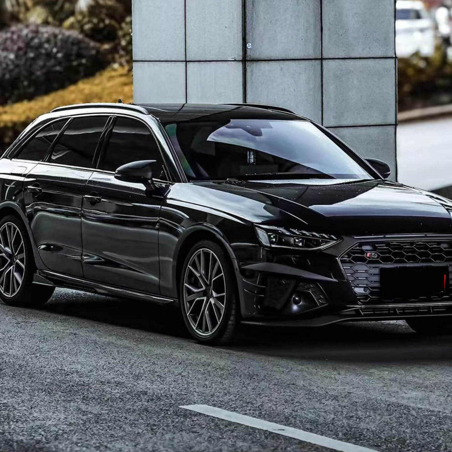 Asign Real Carbon Fiber Side Skirts For B9/B9.5 2016-2024 Audi A4/S4