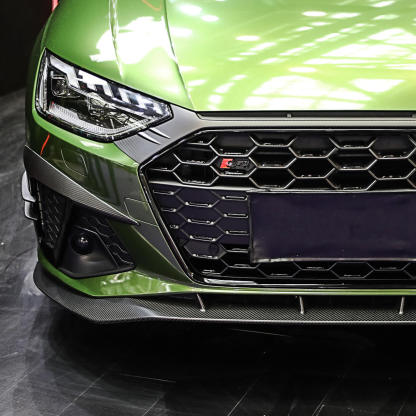 Asign Real Carbon Fiber Front Splitter For B9.5 2020-2024 Audi A4/S4
