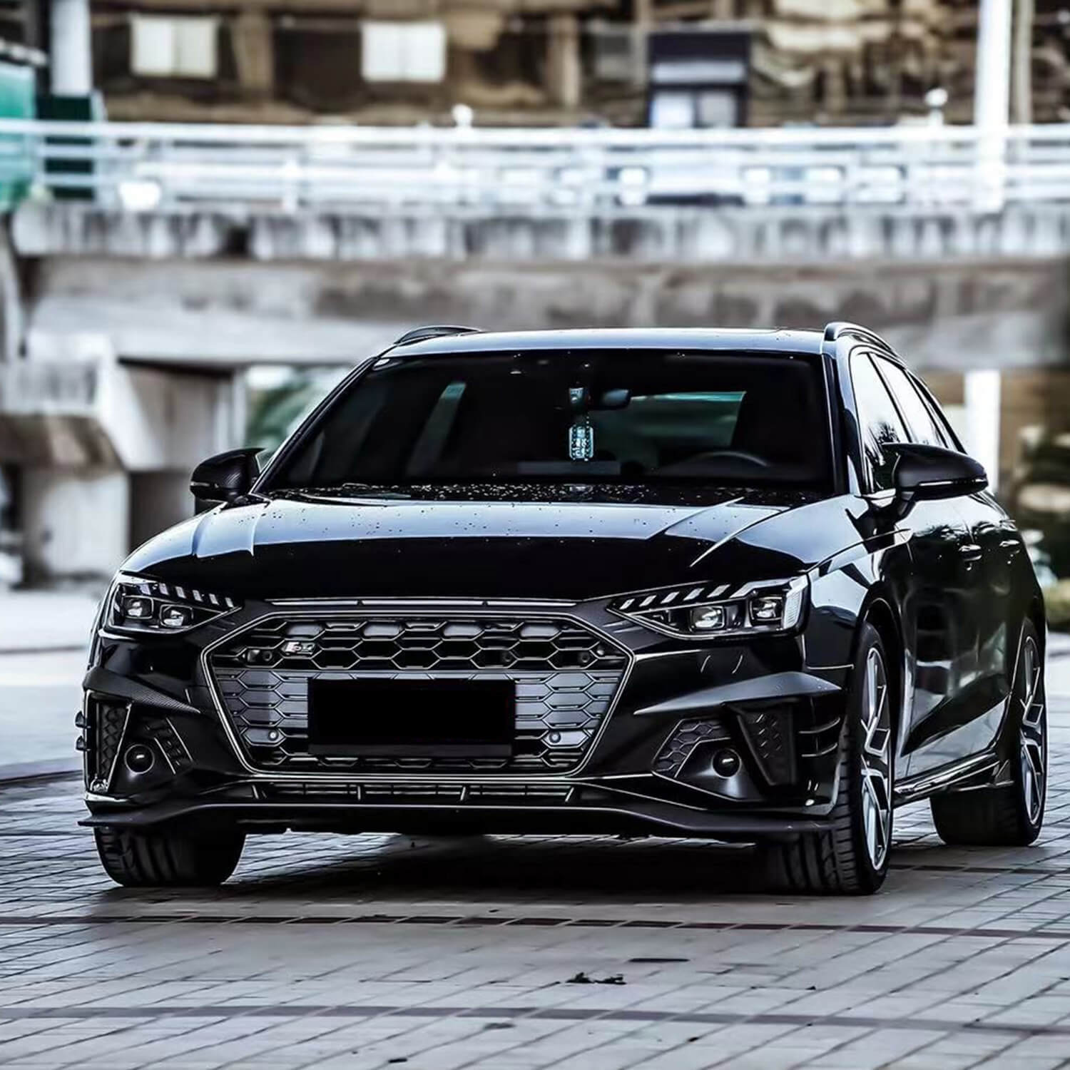 Asign Real Carbon Fiber Grille Trim For B9.5 2020-2024 Audi A4/S4