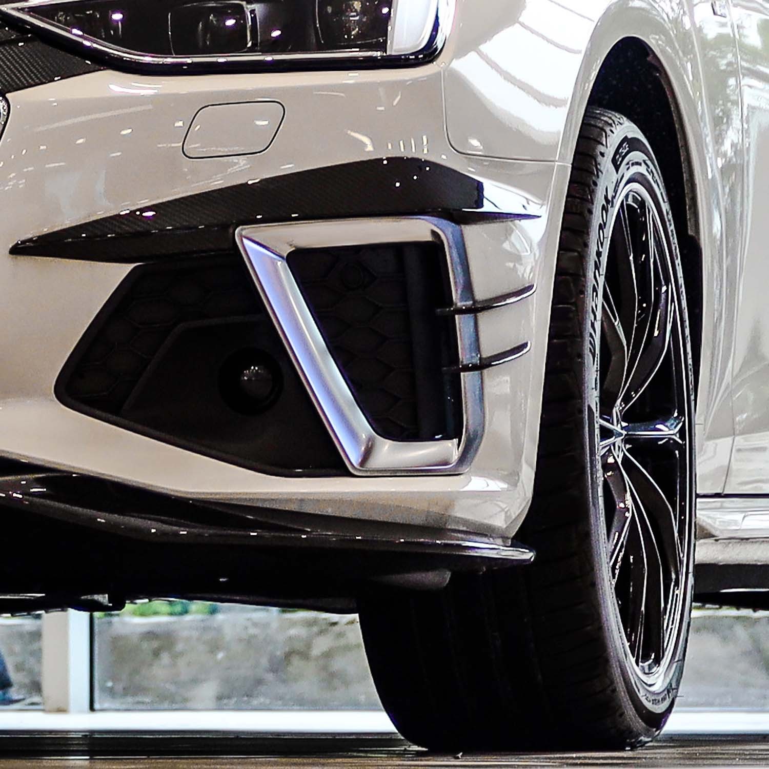 Asign Real Carbon Fiber Front Splitter Canard For B9.5 2020-2024 Audi A4/S4