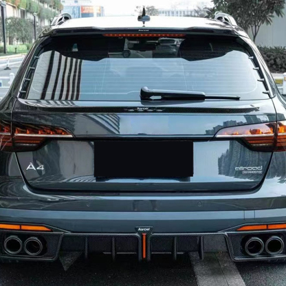 Asign Carbon Pre-preg Carbon Fiber Rear Roof Spoiler Audi A4 Allroad B9 B9.5 2017-ON