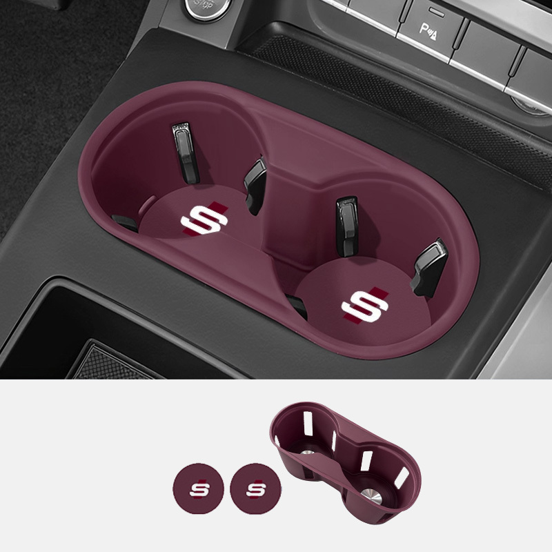 Asign Center Console Cup Holder Mat – For Audi A3/A4/A5/A6/A7/Q3/Q5
