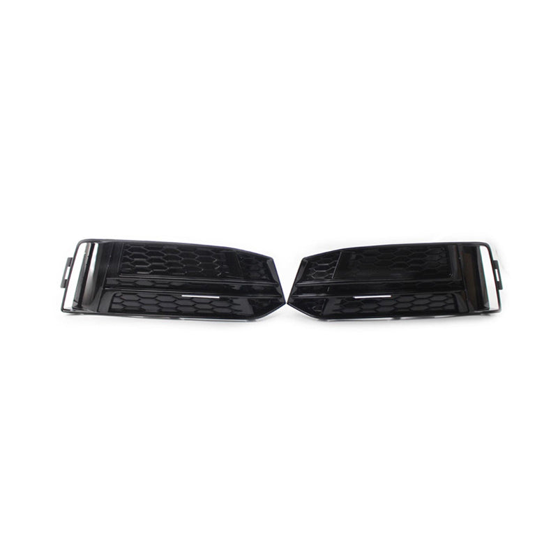 2017-2019 Audi RS4 Style S line Fog Light Grilles For Audi A4 S4 B9