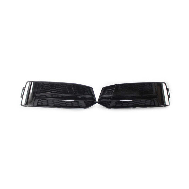 2017-2019 Audi RS4 Style S line Fog Light Grilles For Audi A4 S4 B9