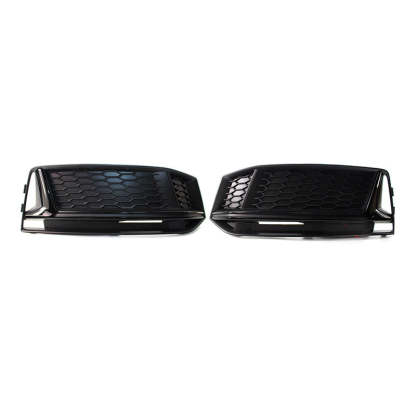 2017-2019 Audi RS4 Style S line Fog Light Grilles For Audi A4 S4 B9