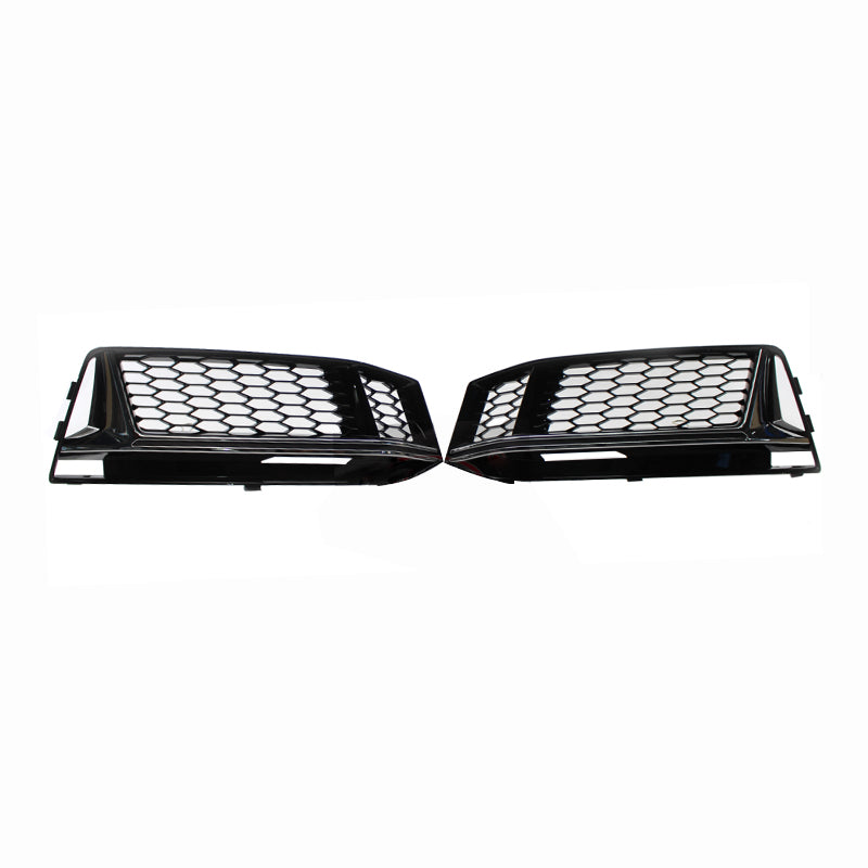 2017-2019 Audi RS4 Style S line Fog Light Grilles For Audi A4 S4 B9