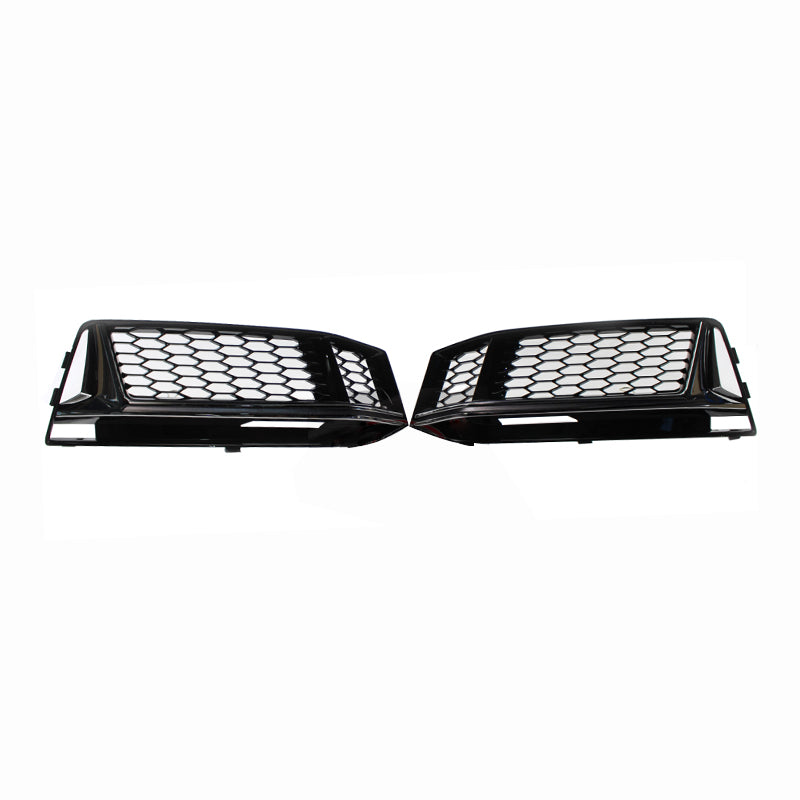 2017-2019 Audi RS4 Style S line Fog Light Grilles For Audi A4 S4 B9