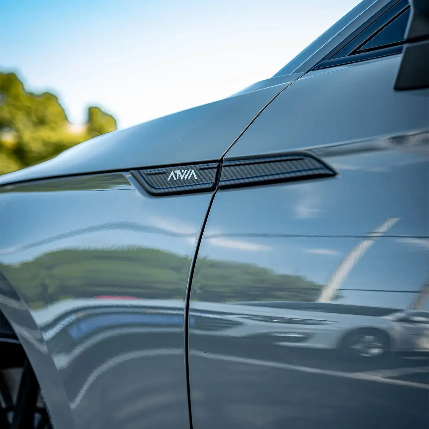 Audi B9.5 A5/S5 Carbon Fiber Exterior Upgrade: Front Splitter, Canard Set & Fender Emblems