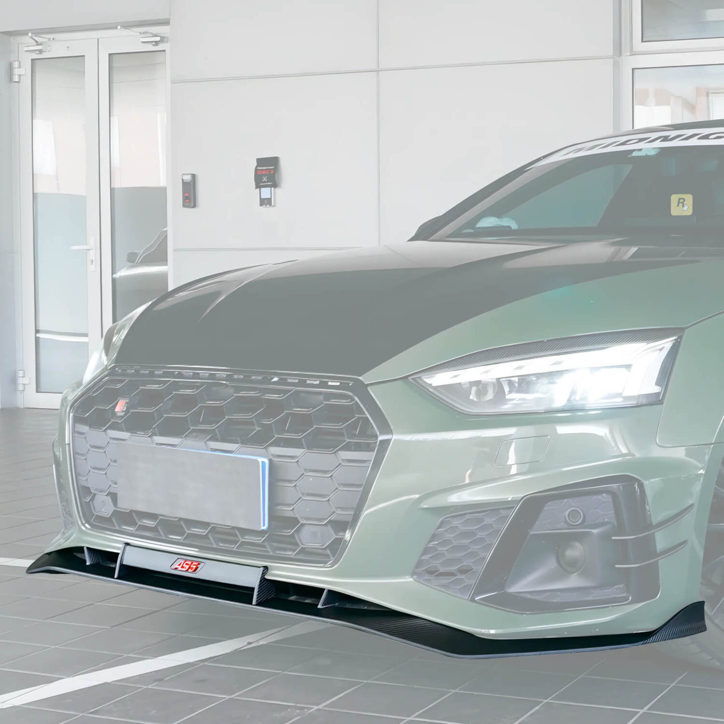 Audi A5/S5 Carbon Fiber Front Splitter – Enhanced Downforce & Protection