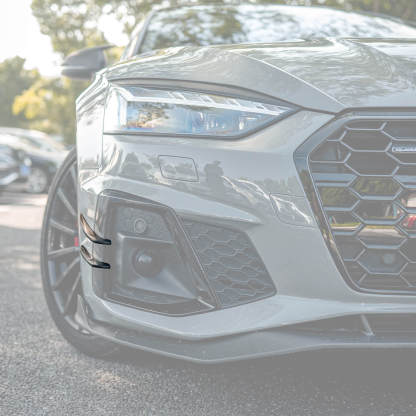 Asigncar Carbon Fiber Front Splitter Canard For B9.5 2020-2024 Audi A5/S5