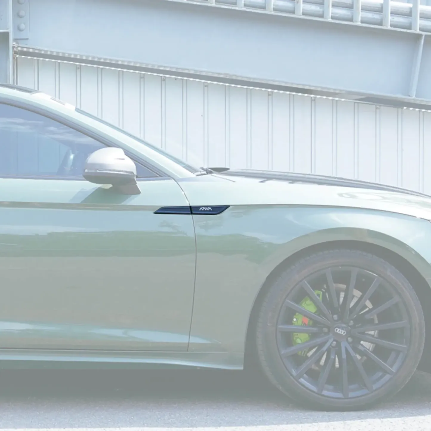 Audi B9.5 A5/S5 Carbon Fiber Exterior Upgrade: Front Splitter, Canard Set & Fender Emblems