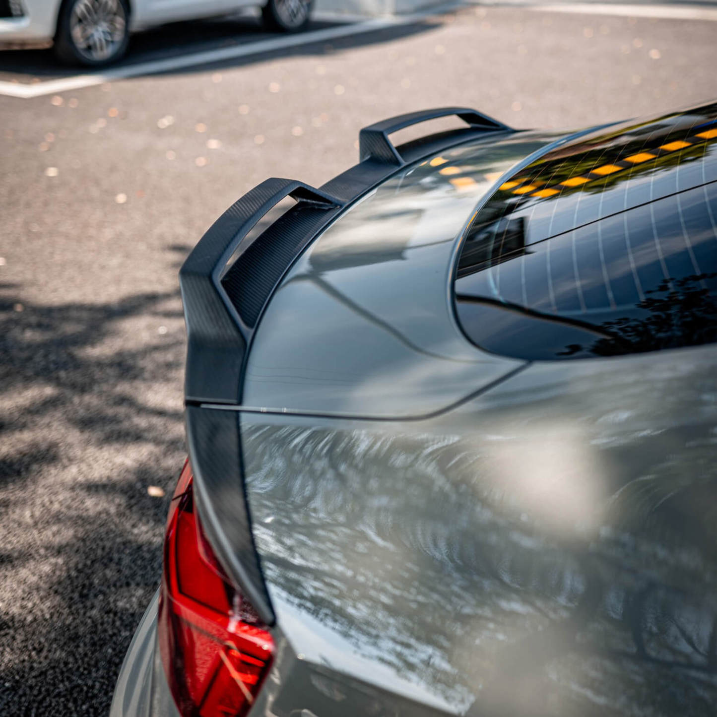 Asigncar Real Carbon Fiber Rear Spoiler High-Performance Aerodynamic Design For Audi A5/S5