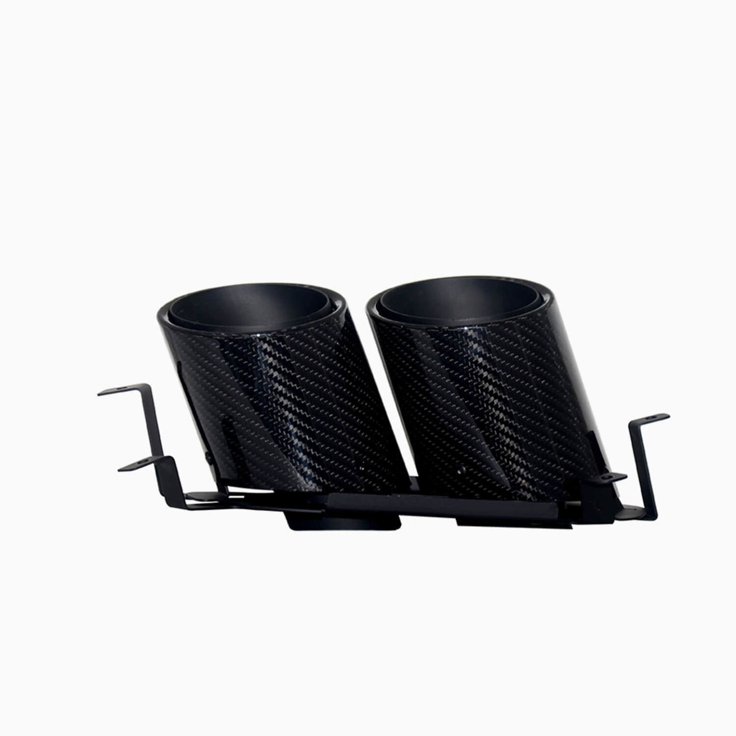 Asigncar Real Carbon Fiber Exhaust Tips For C8 2019-2023 Audi A6