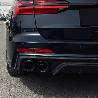 Asign Real Carbon Fiber Rear Diffuser For C8 2019-2023 Audi A6