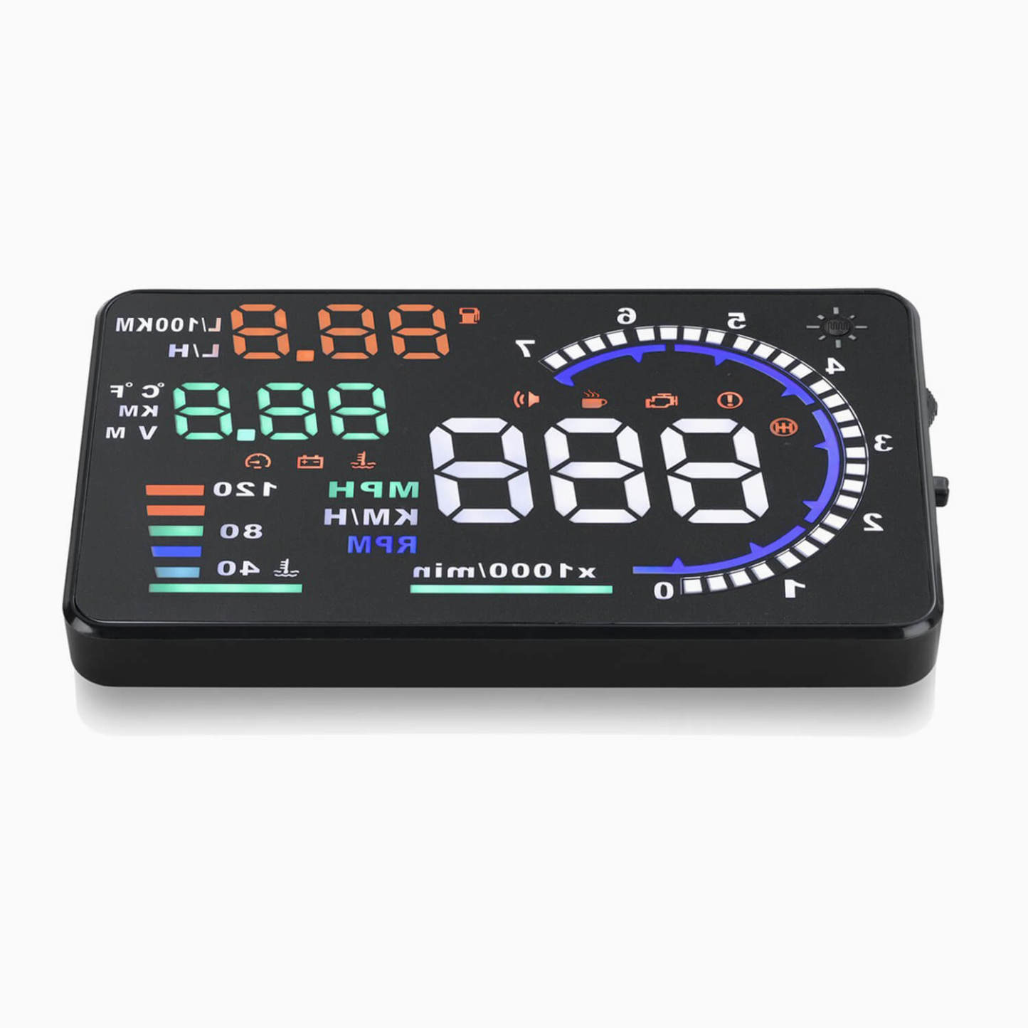 Asigncar A8 Heads-Up Display (HUD) OBD2 for Audi Car