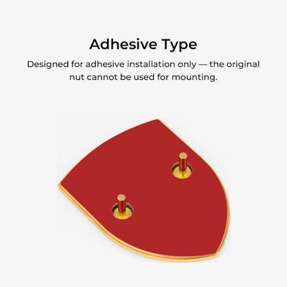 Asign Front Hood Crest Emblem for Porsche-Multiple Finishes