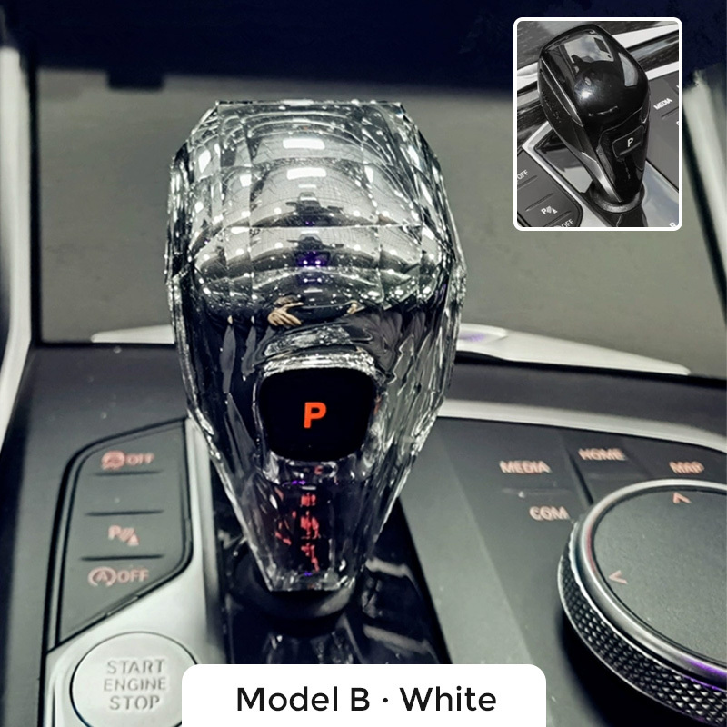 Asign BMW Shift Knob Cover Crystal or Carbon Fiber
