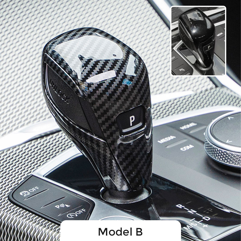 Asign BMW Shift Knob Cover Crystal or Carbon Fiber