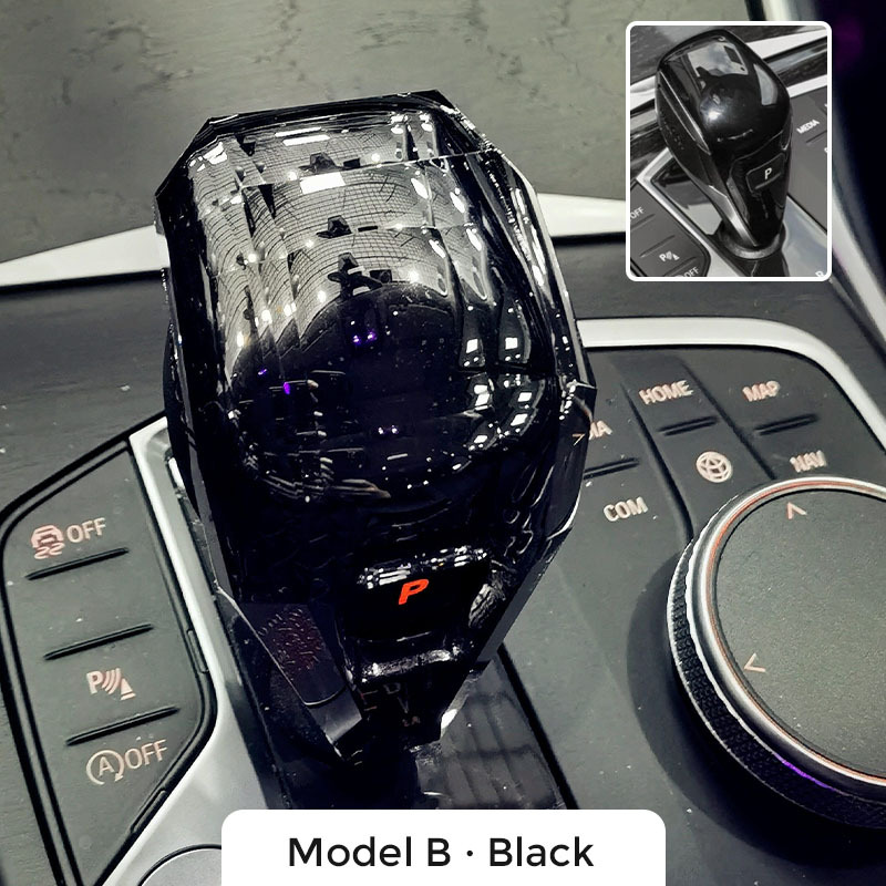 Asign BMW Shift Knob Cover Crystal or Carbon Fiber