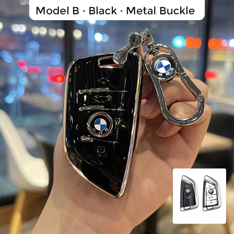 Asign BMW Key Fob Cover TPU Material Black/White
