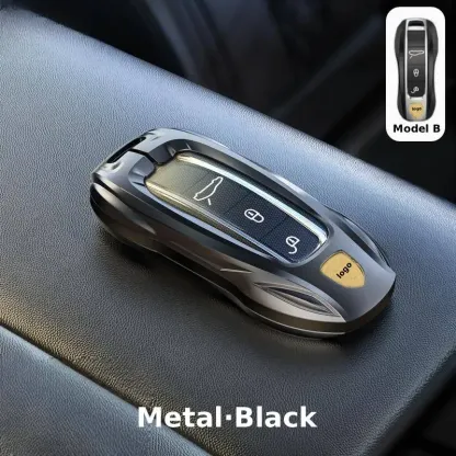 Asign Metal Key Fob Cover for Porsche Keys