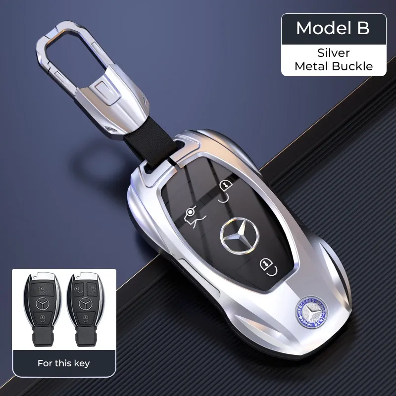 Mercedes-Benz Premium Detail Kit: Metal Key Cover, Interior Door Bowl & Door Lock Protection