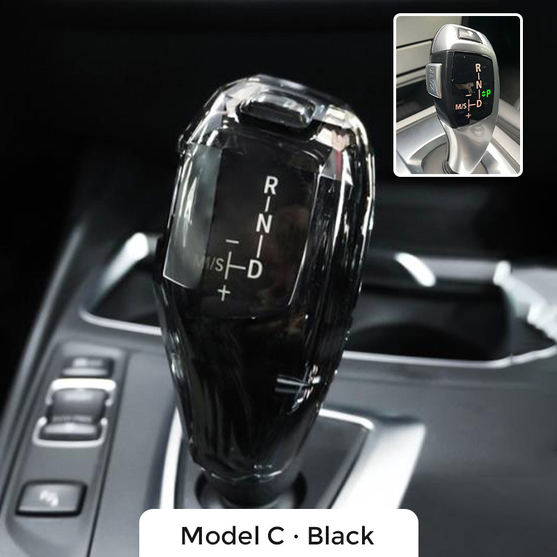 Asign BMW Shift Knob Cover Crystal or Carbon Fiber