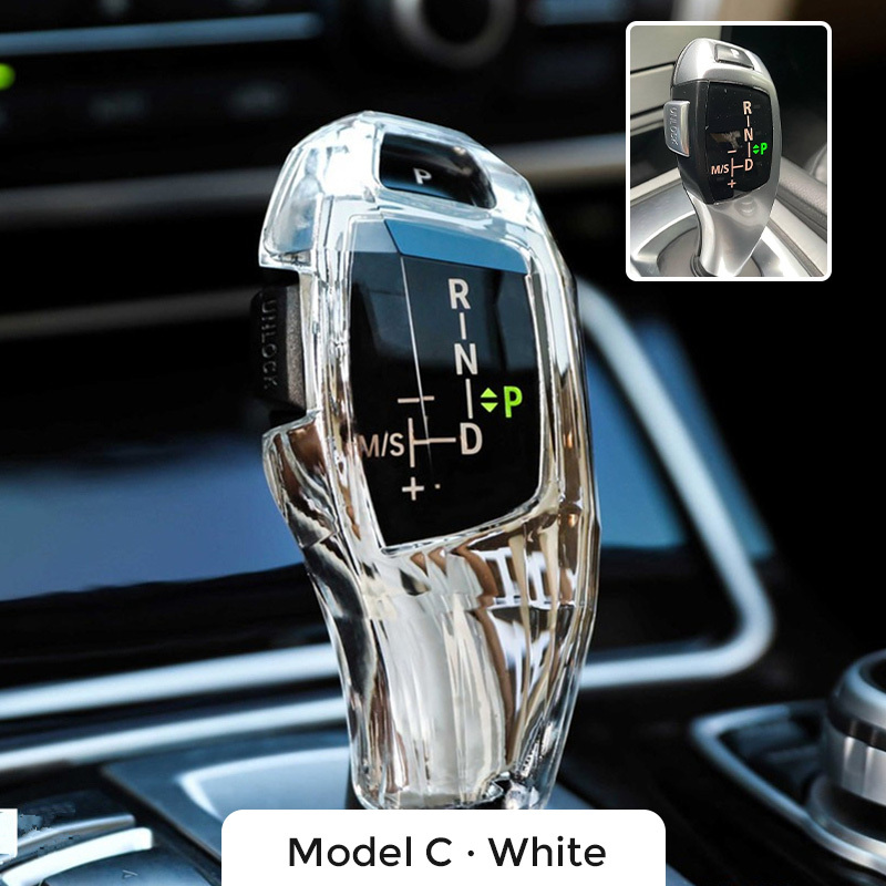 Asign BMW Shift Knob Cover Crystal or Carbon Fiber