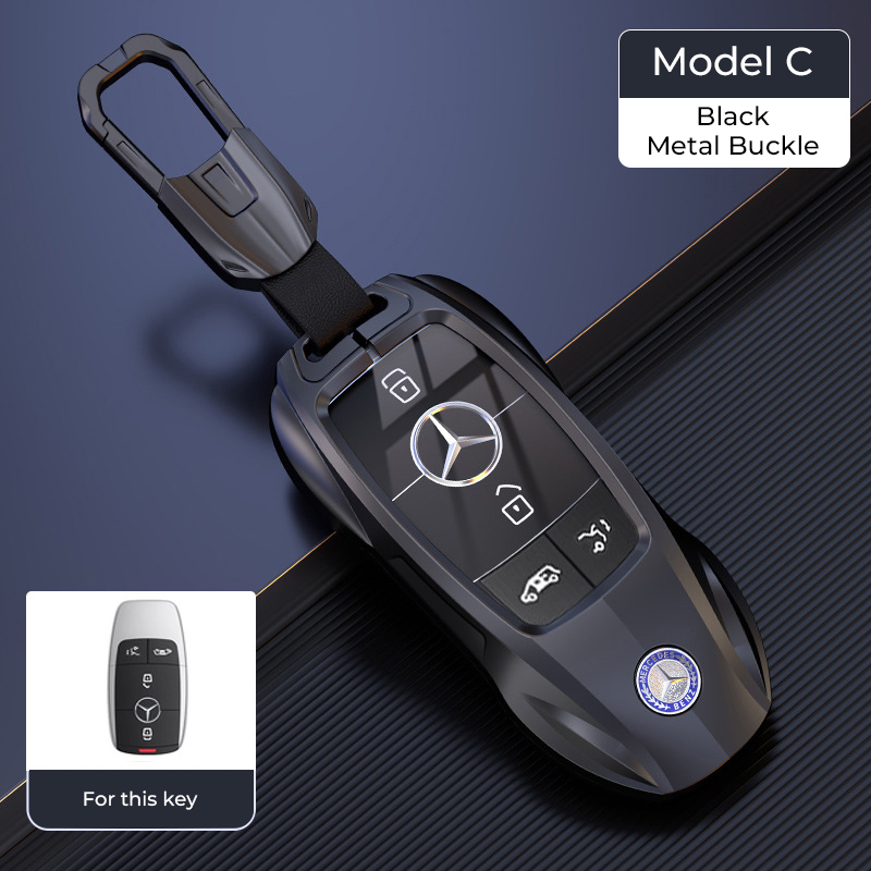 Asign Metal Key Fob Cover for Mercedes-Benz